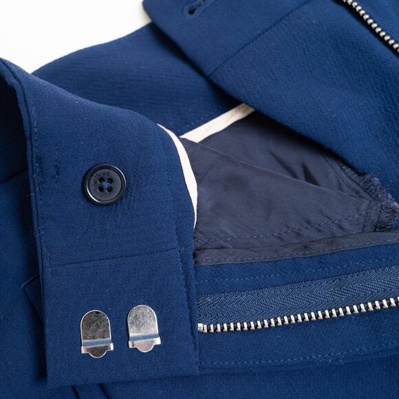 Aritzia High Waist Women Shorts - Navy Blue - Picture 5 of 8